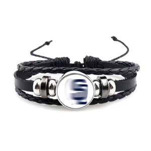 Llavero de Tela con Mosquetón de Aleación de Zinc <span class=keywords><strong>y</strong></span> Poliéster Trenzado Retro, Multicapa, Impermeable, Promocional del Equipo de Béisbol de EE. UU. - Product Image 3