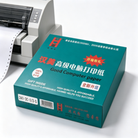 Papel Autocopiativo Blanco HANMEI de 241 mm, 3 Capas, Papel Autocopiativo Blanco Premium