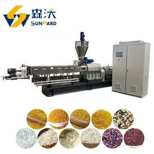 업데이트 된 공장 공급 업체 제조업체 300 kg/h 투명 쌀 흰 쌀 강화 쌀 제조 기계 기계 기계 공장