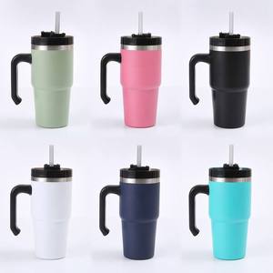 <span class=keywords><strong>Mug</strong></span> à café isotherme premium 20 oz, cadeau, double paroi, en acier inoxydable, avec poignée, logo <span class=keywords><strong>personnalisé</strong></span> gravé au laser, bouteille d'eau avec revêtement en poudre - Product Image 6
