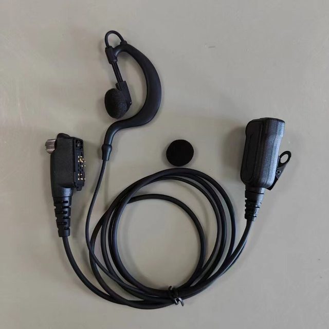 G Shape Two Way Radio Earphone for EADS THR8 TH1N Walkie Talkie Earphones Ear Hanging Earpiece