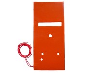 Almohadilla Calefactora Industrial de Silicona de Tamaños Personalizados 220V/110V, Lámina Calefactora OEM para Prensa de Calor de Camisetas, Alta Temperatura, Certificación CE/ROHS, 12 Meses de Garantía