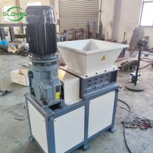 Küçük iki mil deri hurda kablo ahşap çöp öğütücü kumaş parçalayıcı makinesi - Product Image 6