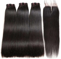 Lots de Cheveux Humains Vietnamiens en Gros, Double Trame, Ondulation Profonde, Noir Naturel, Sans Perte, Cheveux Remy pour Femmes Noires