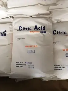 Cas sitrik asit monohidrat-29-1 ile endüstriyel sınıf 5949/susuz