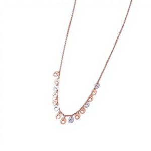 Elegante Colgante Religioso de Oro Amarillo de 18K con Tres Piedras de Diamante Tanmaniya, Certificado por BIS, para Mujeres y Niñas, Ideal para Regalo - Product Image 1