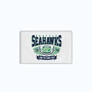 High Quality custom Seattle Seahawks Fans 3x5 ft Flag NFL Football Champions Banner Gift Wall Decor