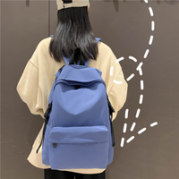 Sacs d'école en nylon, sac à dos scolaire pour filles et garçons, imperméable, antivol, léger, sac à dos pour étudiants, collège, adolescents
