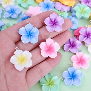 <span class=keywords><strong>Plumeria</strong></span> bloemkralen mini bloemcharms voor het maken van sieraden voor elegante oorbellen en doe-het-zelf knutselwerk lichtgewicht tussenkralen - Product Image 4