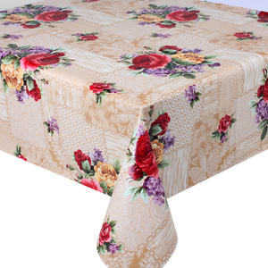 Eco-friendly <strong>Wipeable</strong> Pvc Office Table Cover Roll Wholesale Kitchen Restaurant <strong>Tablecloths</strong> for <strong>Round</strong> Table for Outdoor Activity - Product Image 2