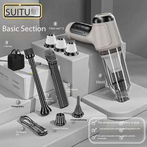 Aspiradora Inalámbrica Portátil de Mano de 120W para Coche y Hogar, Carga USB, Material de Nylon y ABS, Diseño Moderno y Minimalista - Product Image 2