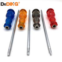 Tournevis interchangeable de qualité supérieure, construction robuste, plusieurs options de couleurs de manche pour les charpentiers et les artisans