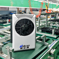 Unité de climatisation Holicen HLS-63 12V/24V pour camions, capacité de refroidissement rapide pour la fabrication, climatiseur de stationnement électrique pour semi-remorques APU