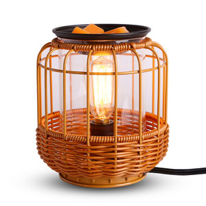 Rattan <strong>Wax</strong> burner Electric Lamp Luxury <strong>Wax</strong> <strong>Melt</strong> Burners <strong>Uk</strong> Plug <strong>Wax</strong> <strong>Melt</strong> burner Scented Candle Home Decor Accessories air Purify - Product Image 1