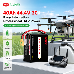 Batterie de drone de protection des plantes semi-solide 12S 40Ah, décharge continue 3C, haute densité énergétique, batterie de pulvérisation agricole UAV - Product Image 5