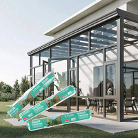Scellant en silicone transparent neutre OEM pour véranda, lucarne et verre de bâtiment