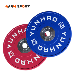 Colorful Home gym barre Board Fitness compétition caoutchouc buffer Board 15kg pour l'exercice - Product Image 4