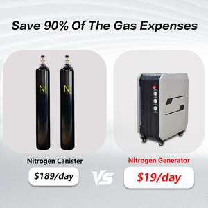 Générateur d'azote mobile à économie d'énergie, pureté du gaz 99,999 %, équipement de soudage laser à fibre portable - Product Image 3