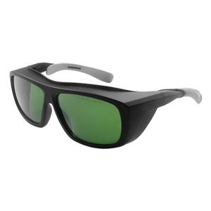 Lunettes de sécurité Tc Yj 3108, monture noire, verres verts, transmission lumineuse 20, protection contre les rayonnements lumineux - Product Image 1