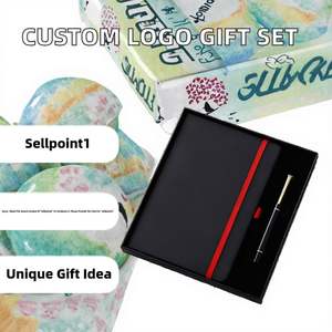 Persol Hot-Selling Customizable A5 <b>Notebook</b> Business Gift <b>Set</b> Metal Ballpoint Pen Letterpress Printing Modern Design for Logo - Product Image 2