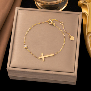 Couple Matching CrossesCross Border Multi Reliable Personalized Design Support Dome Structure Bangle Nickel Free Content - Product Image 3