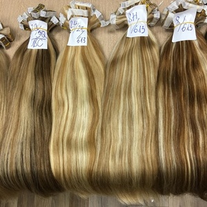 Extensiones de cabello humano Remy virgen, producto de trama de cabello humano de un solo estiramiento, vietnamita, 100, OEM ODM, muestra gratis - Product Image 2