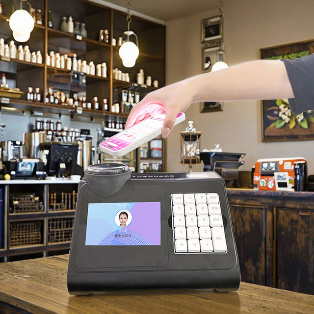School Campus Smart Payment Machine Android 11 Dual Screen QR Code NFC Tap Card Mobile NFC Payment Device Bluetooth5.2 Wi-Fi 6