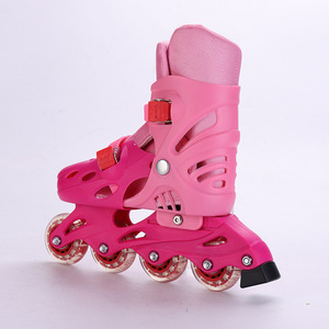 <span class=keywords><strong>Patines</strong></span> de una sola fila para niños, <span class=keywords><strong>patines</strong></span> deportivos ajustables con <span class=keywords><strong>ruedas</strong></span> rectas, utdoor - Product Image 4