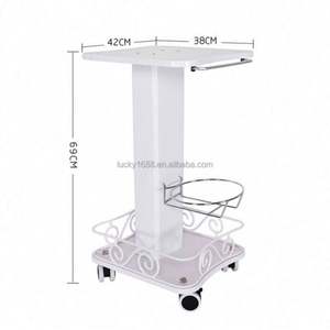 Carrito de Estética Resistente para Equipos de Salón de Belleza Comercial, Carrito de Almacenamiento de 3 Niveles con Ruedas Bloqueables - Product Image 5