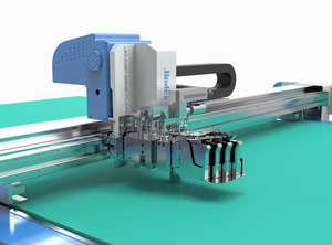 Машина для резки натуральной кожи Jindex CNC с камерой, полностью автоматическая машина для резки, ищем агента - Product Image 6