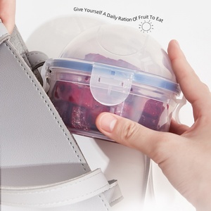 Eco Friendly Food Container <b>Kitchen</b> <b>Storage</b> <b>Box</b> Keeps Salads and Vegetables Crisp and Fresh Crisper Salad Keeper Container - Product Image 3