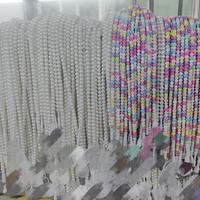 Cable de Datos USB-C a USB-A de 1M, Hecho a Mano, con Perlas Coloridas, Carga Rápida, Revestimiento de PVC Duradero, para Computadoras y Teléfonos Móviles