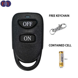 Günstiger Preis <span class=keywords><strong>2</strong></span>-Tasten Dual-Kanal 433MHz 315MHz Drahtlose RF-Fernbedienung für Torantrieb Lernfähige EV1527 Fernbedienung - Product Image 2