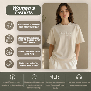 T-Shirt Oversize in <span class=keywords><strong>Cotone</strong></span> Pesante da <span class=keywords><strong>Donna</strong></span> per Stampa Logo Personalizzata e Ordini OEM di Abbigliamento - Product Image 1