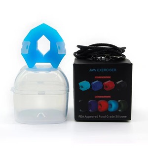 Entraîneur de mâchoires et de muscles buccaux en silicone de qualité alimentaire avec balle à mâcher pour l'entraînement de la mâchoire - Product Image 3