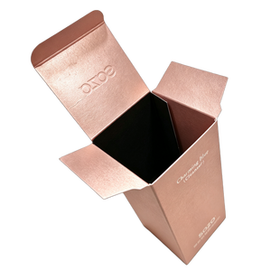 Boîte cadeau rigide de luxe personnalisée avec impression en relief, impression UV, impression quadricolore, fermeture magnétique, poignée, doublure en aluminium - Product Image 4