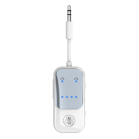 Émetteur-récepteur sans fil Bluetooth V5.2 2-en-1, 19h d'autonomie, lecteur MP3 pour voiture, TV, PC, écouteurs, voiture et avion BR19