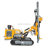 Machine de forage de roche KG550 sur chenilles, foreuse DTH pour trous de dynamitage en exploitation minière ouverte, carrière et dynamitage d'infrastructure