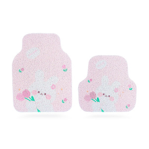 Car <b>Floor</b> <b>Liner</b> Silk Loop 18mm Cartoon Pattern Anti-Dirt Wear Resistant Single Piece Universal Fit - Product Image 5