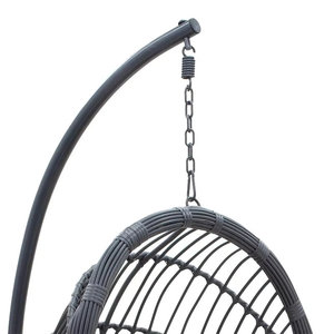 Fauteuil suspendu Jhula moderne et élégant pour l'intérieur, ensemble de balançoire de jardin très populaire avec coussin de grande taille, chaise suspendue, Cesta Colgante - Product Image 4