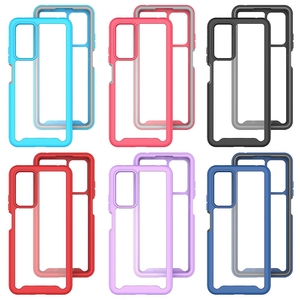 กันกระแทกกรอบสีสันสดใสTpuอะคริลิคComboสําหรับXiaomi Redmiหมายเหตุ 11 Pro 5G 13 Pro 14 Ultraกระเป๋าโทรศัพท์มือถือ - Product Image 2