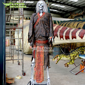 Esqueleto Humano Horrible de Silicona Resistente para Parque de Atracciones, Decoración de Casa Embrujada con Animatrónicos para Interiores - Product Image 3