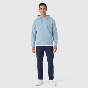 Conjunto de Sudadera con Capucha y Pantalones de Chándal Finer Threads con Logotipo Personalizado, Lavado Ácido, Color Sólido, con Cordón Ajustable, Ecológico, de Algodón 100% de Alto Gramaje, Estilo Urbano, Tallas Grandes - Product Image 1