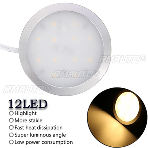 2/4/6PCS RV ไฟภายในรถบ้านเรือแคมป์ปิ้งไฟ LED สปอตไลท์ แวน แคมป์เปอร์ คาราวานไฟรถบ้าน 12V ไฟ LED - Product Image 2