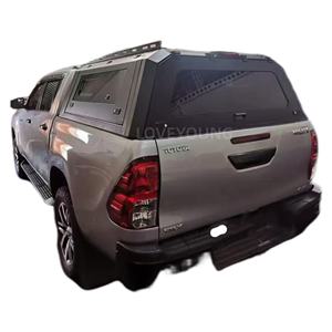 Cubiertas Útiles para Camionetas <span class=keywords><strong>Toyota</strong></span> <span class=keywords><strong>Hilux</strong></span> 2015-2026, Techo Rígido con Ventanas, Cubierta para Camioneta, Accesorios Exteriores - Product Image 2