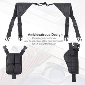 Tactische Xaegistac Schouderpistool <span class=keywords><strong>Holster</strong></span> Verborgen Met Magazijn Pouch Universele Verticale <span class=keywords><strong>Holster</strong></span> - Product Image 4