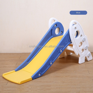 VSUCH Foldable Plastic Kids <strong>Slide</strong> Rocket Shape Indoor <strong>Toddler</strong> Mini Play <strong>Slide</strong> Portable Children Climbing <strong>Slide</strong> for Home Use - Product Image 4