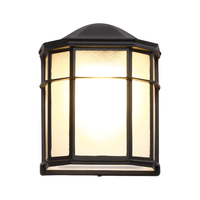 Applique murale LED vintage à montage en surface, étanche IP54, carrée, pour extérieur et intérieur, jardin, couloir