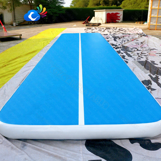 Customized 20cm Thick Airtrack Sport Equipment Inflatable Portable Durable CE Certified Gymnastics Floor Mat Exercise Tumbling