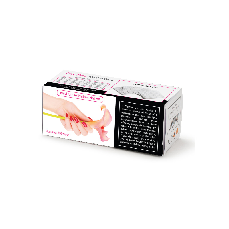 nail wipes lint free